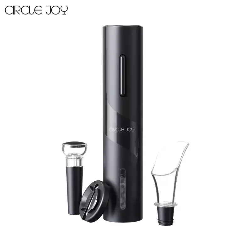 4 In 1 Circle Joy Black Samurai Electric Bottle Wine Opener Set Automatic Corkscrew For Red Wine Kitchen Accessories Tools
4 In 1 Circle Joy Black Samurai Electric Bottle Wine Opener Set Automatic Corkscrew For Red Wine Kitchen Accessories Tools