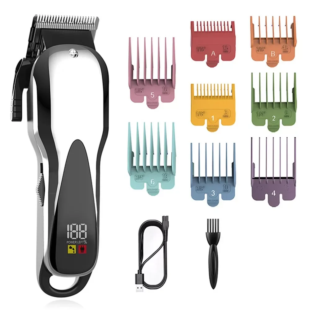 LED Display Hair Cutting Machine Professional Hair Trimmer Electric Hair Clipper Cord Cordless Dual Use Barber Razor Hairdresser
LED Display Hair Cutting Machine Professional Hair Trimmer Electric Hair Clipper Cord Cordless Dual Use Barber Razor Hairdresser