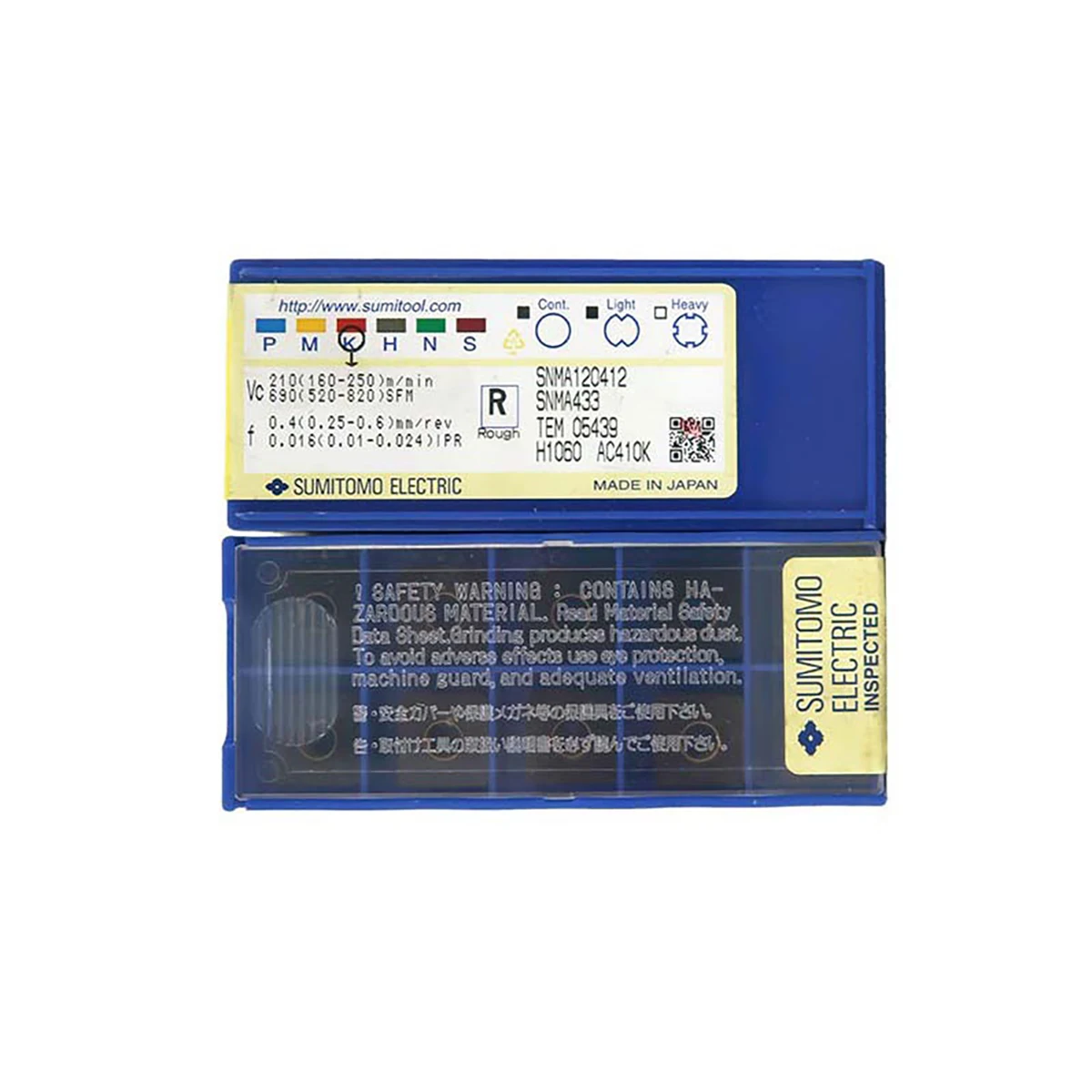 SUMITOMO 100% Original SNMA SNMA12 SNMA120412 AC410K Medium Roughing Carbide High Quality Turning Tools
SUMITOMO 100% Original SNMA SNMA12 SNMA120412 AC410K Medium Roughing Carbide High Quality Turning Tools