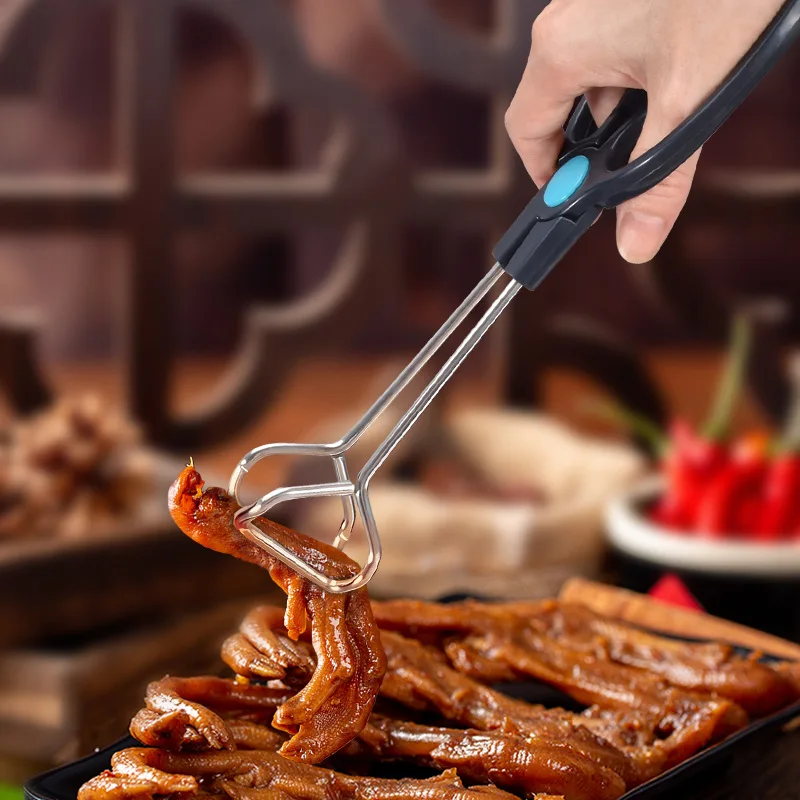 Barbecue Tongs BBQ Bread Scissor Clip Long Handle Grilled Food Tong Kitchen Baking Tongs BBQ Tools Kitchen Accessories
Barbecue Tongs BBQ Bread Scissor Clip Long Handle Grilled Food Tong Kitchen Baking Tongs BBQ Tools Kitchen Accessories