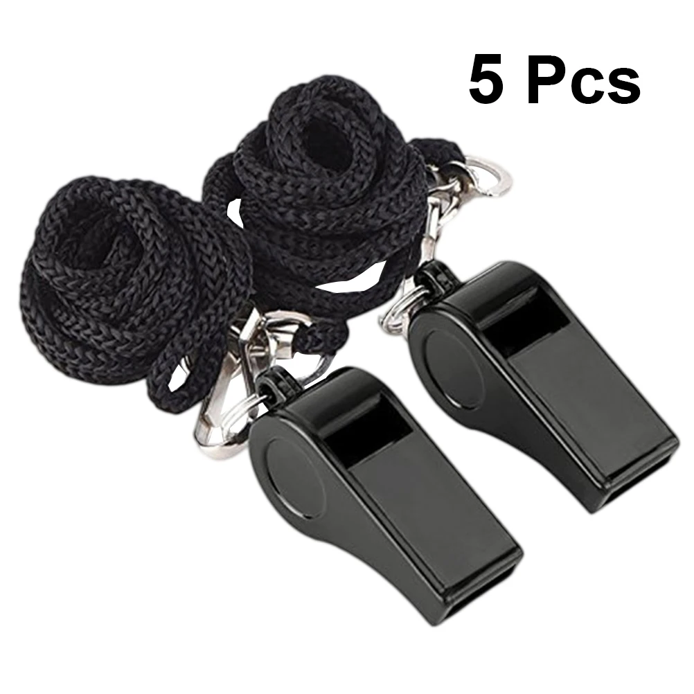 5pcs Plastic Sports Training Whistles Referee Whistles Plastic Loud Whistles Outdoor Survival Emergency Whistle with Lanyard
5pcs Plastic Sports Training Whistles Referee Whistles Plastic Loud Whistles Outdoor Survival Emergency Whistle with Lanyard