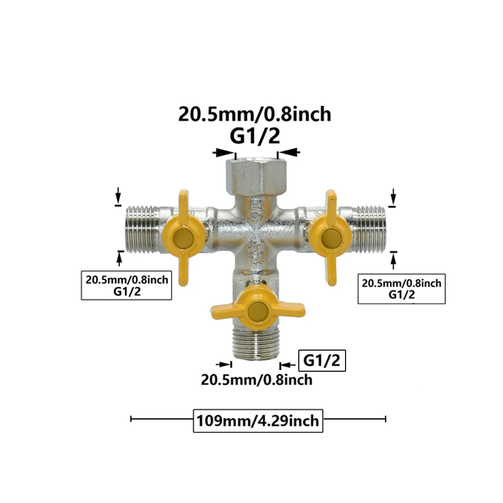 Латунь 1/2 внутренняя резьба на 1/2 наружная резьба разветвитель шланга соединительный клапан медные ремонтные фитинги металлическая резьба соединительная муфта для водопроводных труб
Латунь 1/2 внутренняя резьба на 1/2 наружная резьба разветвитель шланга соединительный клапан медные ремонтные фитинги металлическая резьба соединительная муфта для водопроводных труб