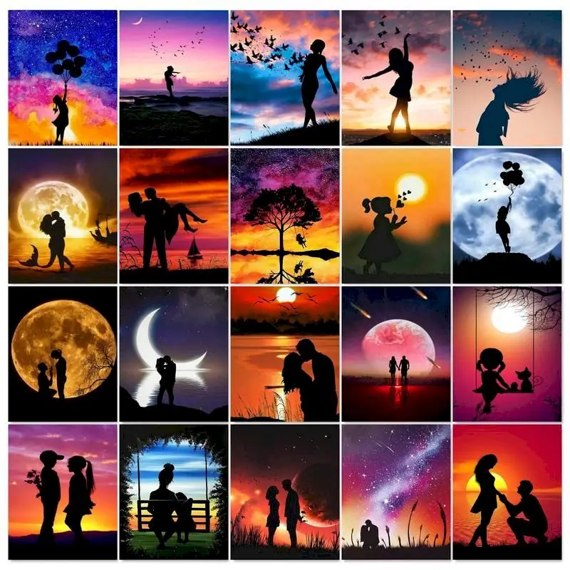 GATYZTORY Painting By Numbers Handpainted Painting Couples Canvas By Numbers Landscape DIY Gift Home Decoration Unique Gift
GATYZTORY Painting By Numbers Handpainted Painting Couples Canvas By Numbers Landscape DIY Gift Home Decoration Unique Gift