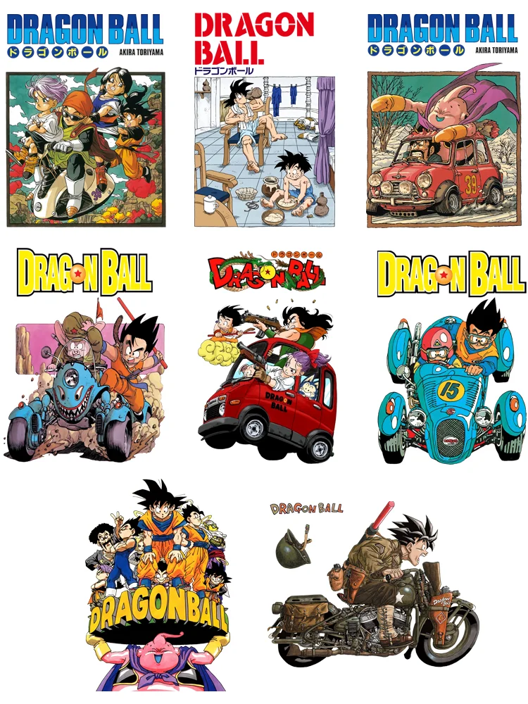 New Retro illustration Dragon Ball printing for clothes patches Anime DIY children stripes appliques vinyl stickers
New Retro illustration Dragon Ball printing for clothes patches Anime DIY children stripes appliques vinyl stickers