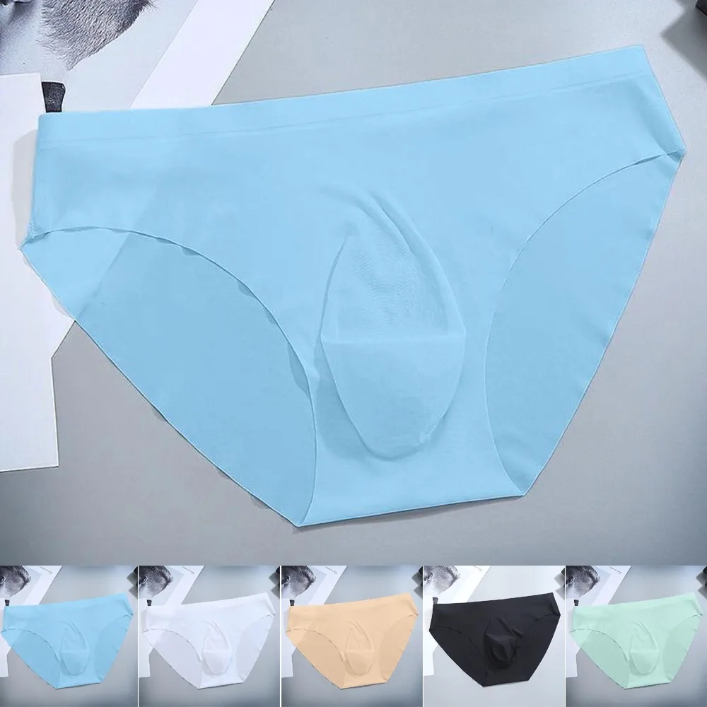 Men's Soft Underwear Briefs Mid Waist Semi-Transparent Breathable Underpants Skin-friendly Lingeries Solid Color Shorts
Men's Soft Underwear Briefs Mid Waist Semi-Transparent Breathable Underpants Skin-friendly Lingeries Solid Color Shorts