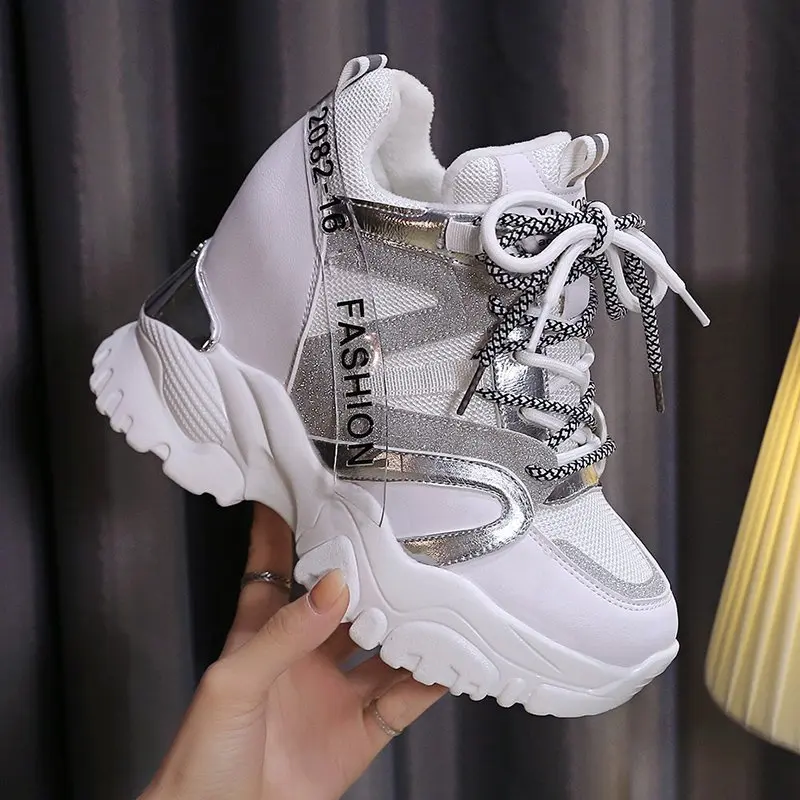 Inner Heightening Old Shoes Women's Spring 2022 New Color Matching Net Surface Korean Version All-match High Platform Sneakers T
Inner Heightening Old Shoes Women's Spring 2022 New Color Matching Net Surface Korean Version All-match High Platform Sneakers T