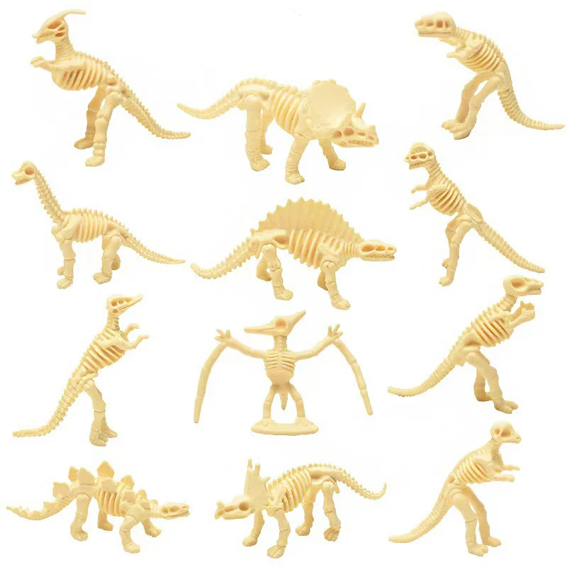 12pcs/set Children Early Education Toy Aids Simulation Dinosaur Skeleton Bones Learning Aids Dinosaur Bones Toys Kids Boys Gifts 
12pcs/set Children Early Education Toy Aids Simulation Dinosaur Skeleton Bones Learning Aids Dinosaur Bones Toys Kids Boys Gifts