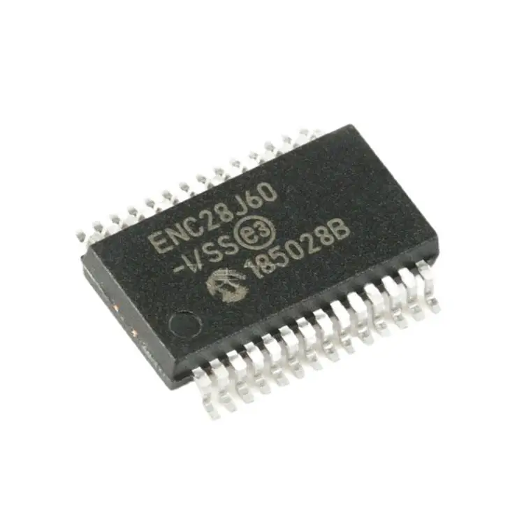 New original ENC28J60 - the I/SS ENC28J60 patch SSOP28 Ethernet controller on the spot
New original ENC28J60 - the I/SS ENC28J60 patch SSOP28 Ethernet controller on the spot