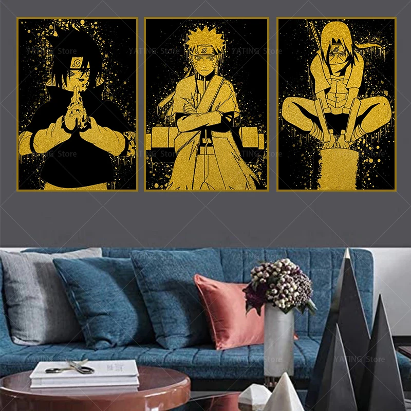 Naruto Dragon Ball Japanese Anime Poster Print Goku Sasuke Wall Art Canvas Painting Modern Home Children's Bedroom Decoration
Naruto Dragon Ball Japanese Anime Poster Print Goku Sasuke Wall Art Canvas Painting Modern Home Children's Bedroom Decoration