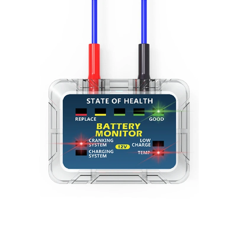 

Vehicle Tools Lead Acid 12V Auto Battery Tester Monitor Bm5 Analyzer Load Car Battery Checker Sensor
