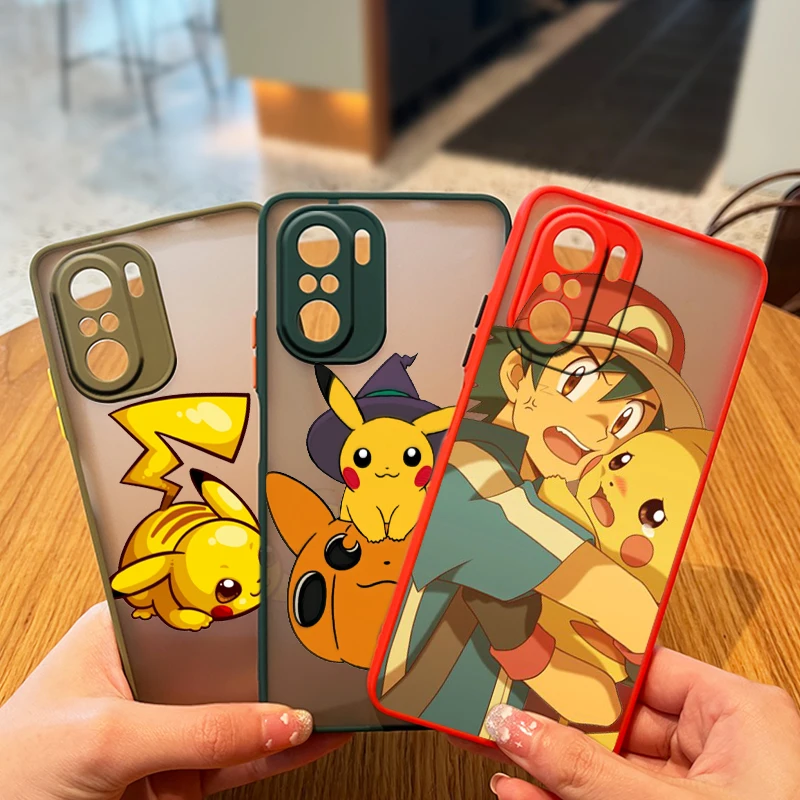 Pikachu Lovely Cute Anime For Xiaomi Redmi 10 9 9A 9C 9AT 8 8A 7 7A 6 6A 5 Plus 4X 2022 Frosted Translucent Hard Phone Case Capa
Pikachu Lovely Cute Anime For Xiaomi Redmi 10 9 9A 9C 9AT 8 8A 7 7A 6 6A 5 Plus 4X 2022 Frosted Translucent Hard Phone Case Capa