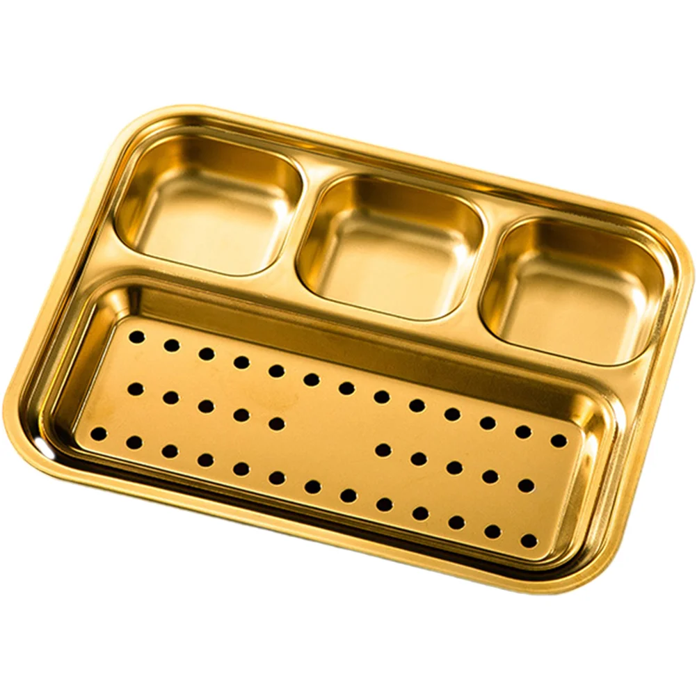 Plate Dinnerfood Divided Tray Pan Dip Serving Stainless Compartment Indian Thali Steel Bbq Rectangular Separator Appetizer
Plate Dinnerfood Divided Tray Pan Dip Serving Stainless Compartment Indian Thali Steel Bbq Rectangular Separator Appetizer