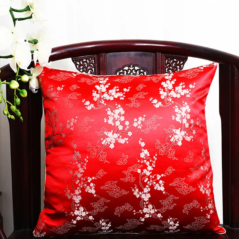 2PCS Chinese Red Pillowcase Satin Cushion Pillow Cover Cushions 50*50cm Pillowslip Home Wedding Decor Satin Throw Pillow Case
2PCS Chinese Red Pillowcase Satin Cushion Pillow Cover Cushions 50*50cm Pillowslip Home Wedding Decor Satin Throw Pillow Case