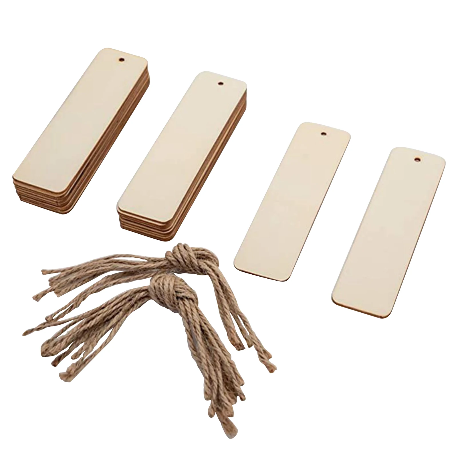 36pcs Craft DIY Project Hanging Party Thin With Rope Rectangle Ornament Blank Unfinished Birthday Wood Bookmark Handmade Decor
36pcs Craft DIY Project Hanging Party Thin With Rope Rectangle Ornament Blank Unfinished Birthday Wood Bookmark Handmade Decor