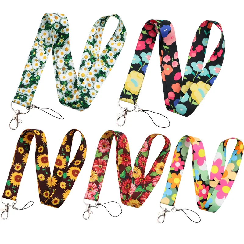 C2540 Flower Lanyard for Key Keychain Badge Holder ID Card Pass Hang Rope Neck Strap Lanyard Mobile Phone Charm Accessories Gift
C2540 Flower Lanyard for Key Keychain Badge Holder ID Card Pass Hang Rope Neck Strap Lanyard Mobile Phone Charm Accessories Gift