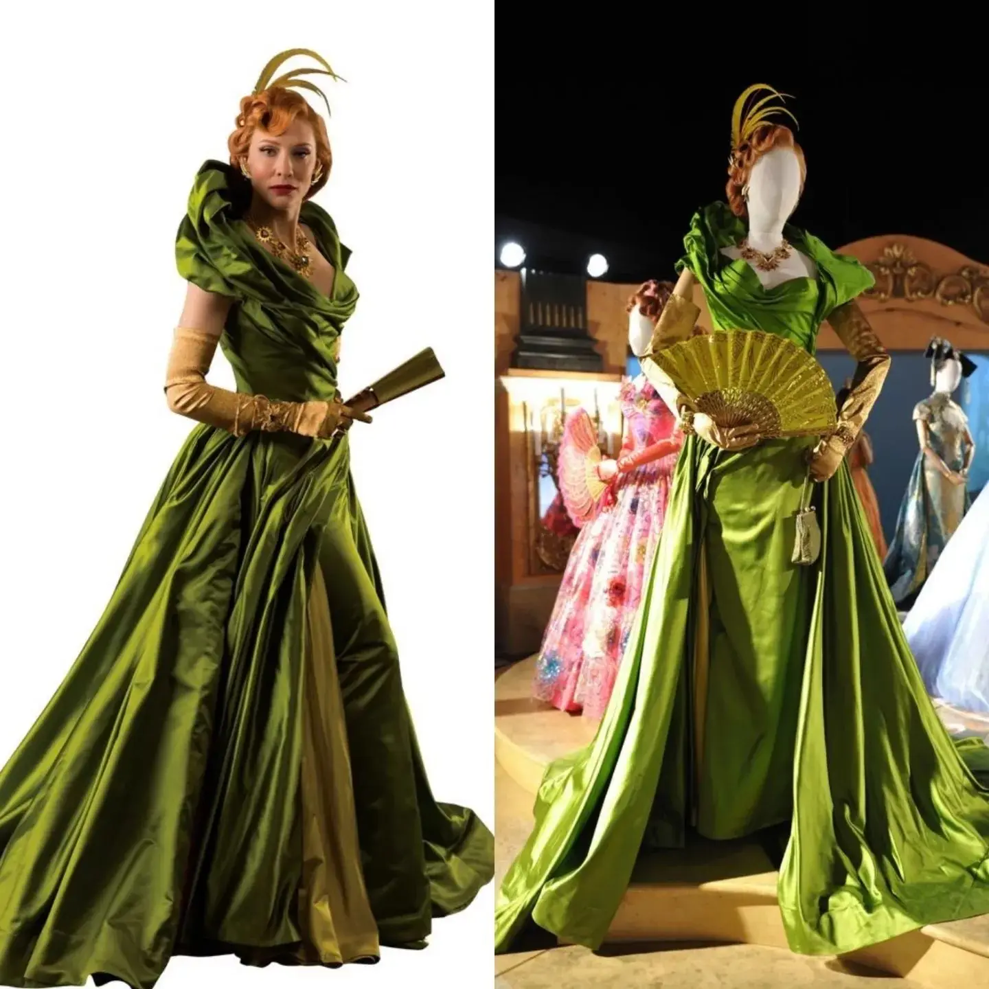 Olive Green Stepmother Fairytail Prom Dresses Pleated Puffy Vintage Edwardian Historical Costume Evening Movie Dress
Olive Green Stepmother Fairytail Prom Dresses Pleated Puffy Vintage Edwardian Historical Costume Evening Movie Dress