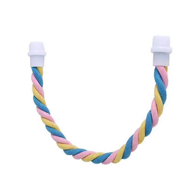 Bird Rope Perches Birdcage Swing Toys Parrot Colorful Climbing Rope Swing Toys Parrot Stands Bird Swing Toys Rope Comfortable
Bird Rope Perches Birdcage Swing Toys Parrot Colorful Climbing Rope Swing Toys Parrot Stands Bird Swing Toys Rope Comfortable