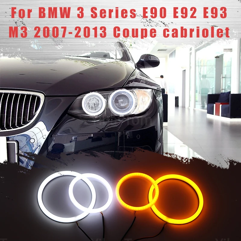 Светодиодный SMD хлопковый светильник Switchback Angel Eye Halo Ring DRL Kit для BMW 3 серии E90 E92 E93 M3 2007-2013 купе кабриолета
Светодиодный SMD хлопковый светильник Switchback Angel Eye Halo Ring DRL Kit для BMW 3 серии E90 E92 E93 M3 2007-2013 купе кабриолета