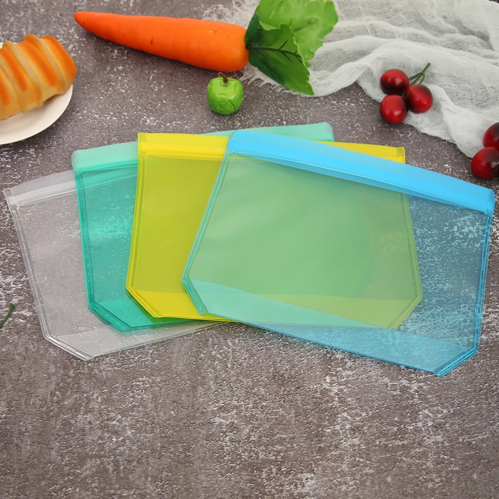 Reusable Thicken Fresh-keeping Storage Bag Practical Leak-proof Self Seal Fruit Food Fresh Storage Bag Kitchen Gadgets
Reusable Thicken Fresh-keeping Storage Bag Practical Leak-proof Self Seal Fruit Food Fresh Storage Bag Kitchen Gadgets