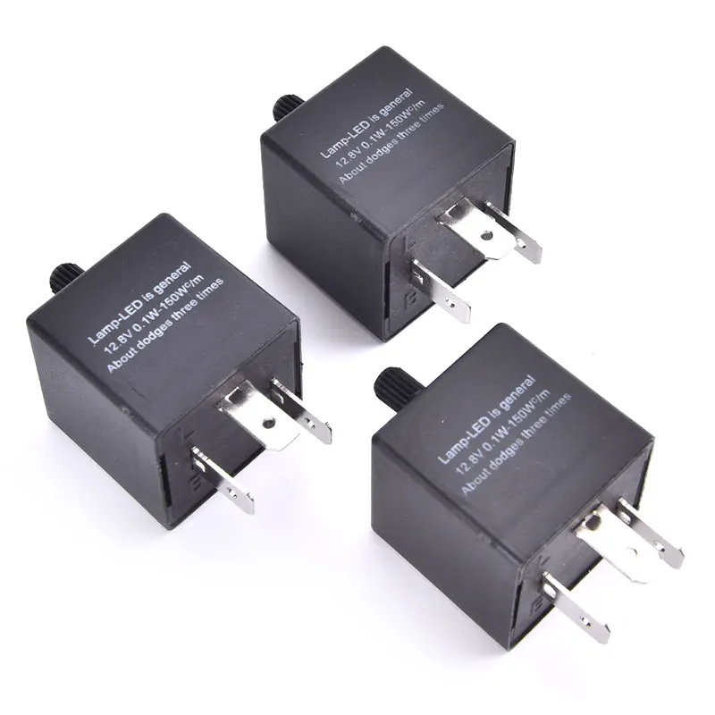 3Pins Car Motorcycle Led Flasher Relay 12V Universal Electronic Adjustable Freauency Led Directional Indicator Blinker Flasher
3Pins Car Motorcycle Led Flasher Relay 12V Universal Electronic Adjustable Freauency Led Directional Indicator Blinker Flasher