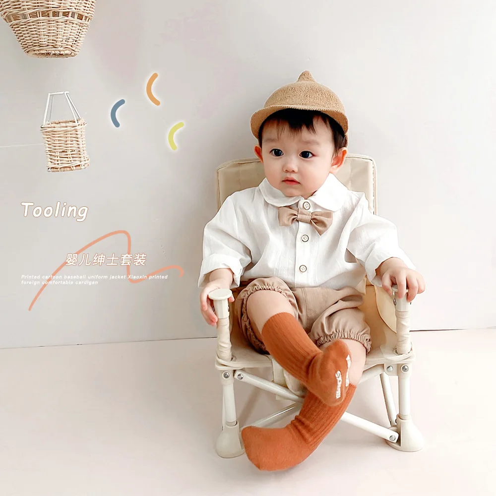 2pcs Baby Boy Clothes Set Spring Gentleman Birthday Suits Newborn Party Long Sleeve Shirt + Shorts Bow Toddler Kid Bodysuit Set
2pcs Baby Boy Clothes Set Spring Gentleman Birthday Suits Newborn Party Long Sleeve Shirt + Shorts Bow Toddler Kid Bodysuit Set