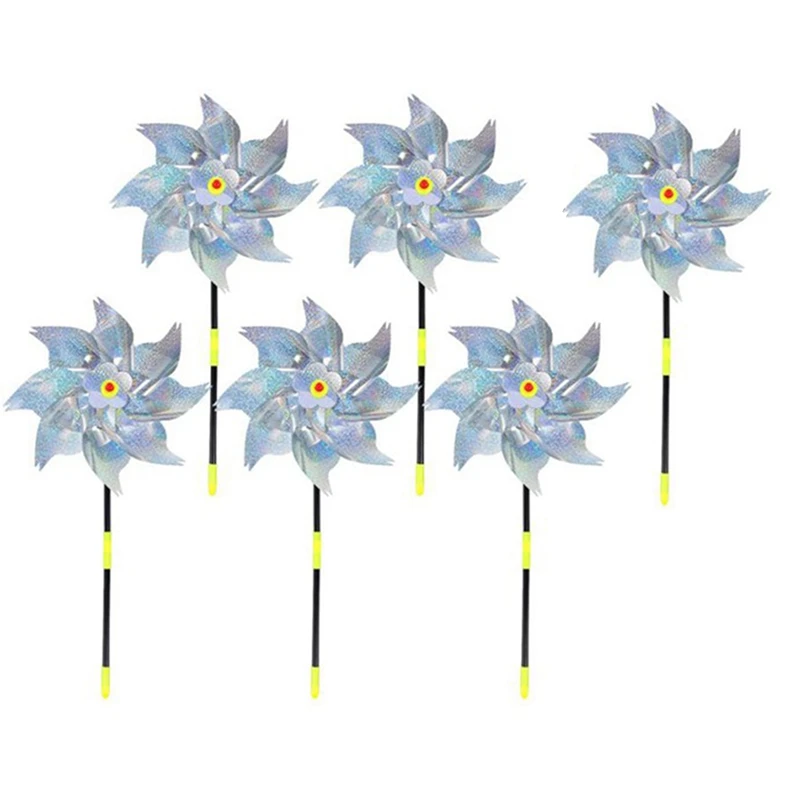 6 PCS Pinwheels Bird Repellent,Reflective Windmill,Orchard Bird Repellent,Bird Repeller,Balcony Garden Bird Repellent
6 PCS Pinwheels Bird Repellent,Reflective Windmill,Orchard Bird Repellent,Bird Repeller,Balcony Garden Bird Repellent