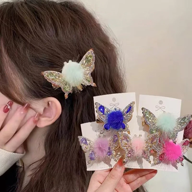 3D Butterfly Hairpin Alloy Rhinestone Hair Clips For Women Flying Shiny Diamond Hairpin Hair Accessories
3D Butterfly Hairpin Alloy Rhinestone Hair Clips For Women Flying Shiny Diamond Hairpin Hair Accessories