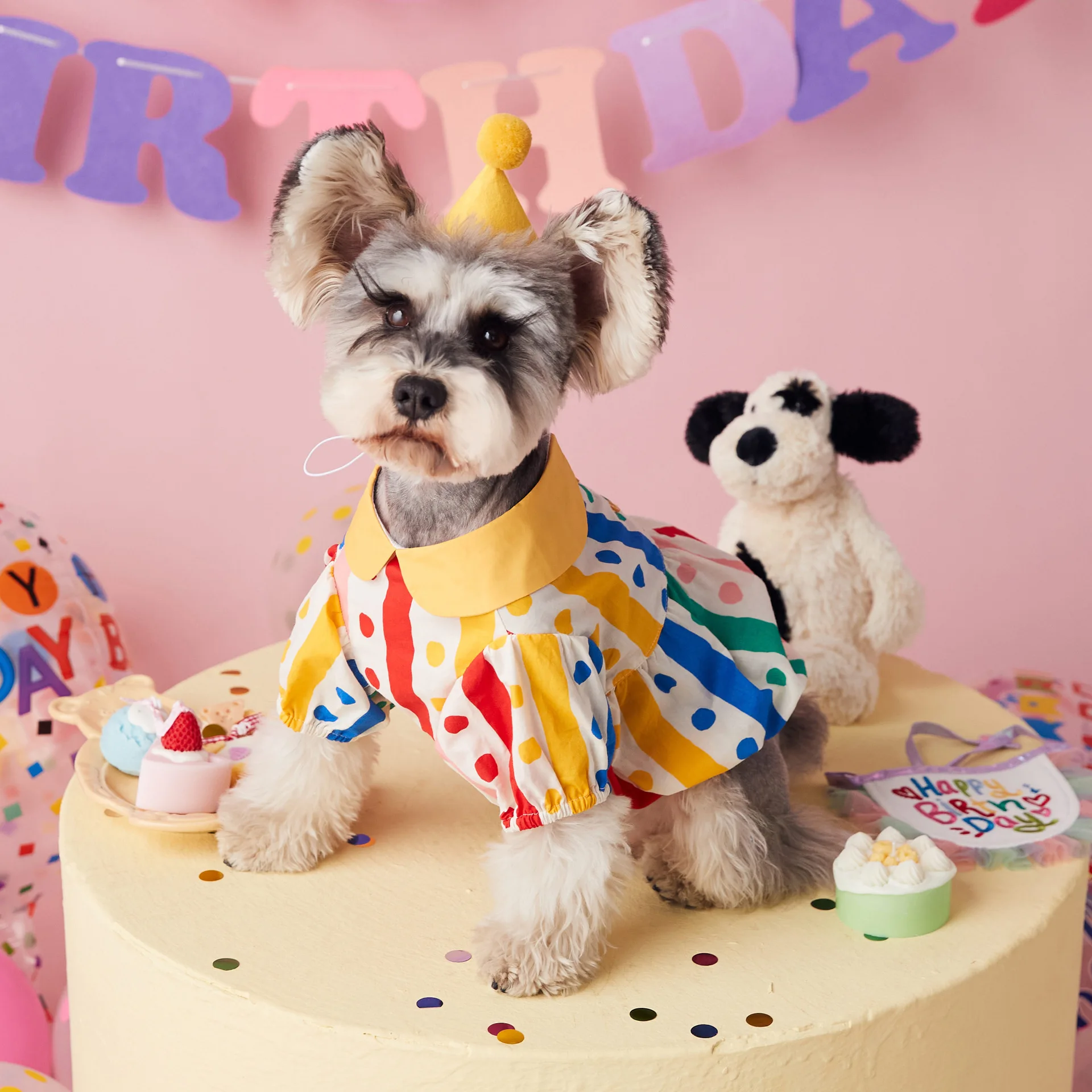 Pet Dog Clothes Summer Thin Cute Marquis Yorkshire Schnauzer Small Body Polka Dot Dress
Pet Dog Clothes Summer Thin Cute Marquis Yorkshire Schnauzer Small Body Polka Dot Dress