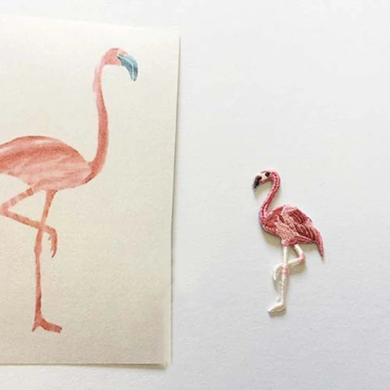 AHYONNIEX 10PCS/Lot Small Flamingo Embroidery Pink Bird Patches Iron On Patch for Clothing
AHYONNIEX 10PCS/Lot Small Flamingo Embroidery Pink Bird Patches Iron On Patch for Clothing