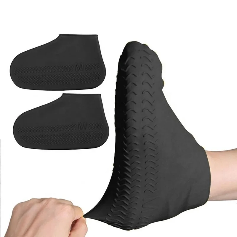 New Silicone WaterProof Shoe Covers Reusable Rain Shoe Covers Unisex Shoes Protector Anti-slip Rain Boot Pads For Rainy Day
New Silicone WaterProof Shoe Covers Reusable Rain Shoe Covers Unisex Shoes Protector Anti-slip Rain Boot Pads For Rainy Day