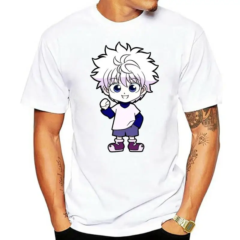 T-shirt Top Hunter X Hunter Anime Killua Zoldyck Design High quality printing Hipster Tops Customize Printed Short Sleeve
T-shirt Top Hunter X Hunter Anime Killua Zoldyck Design High quality printing Hipster Tops Customize Printed Short Sleeve