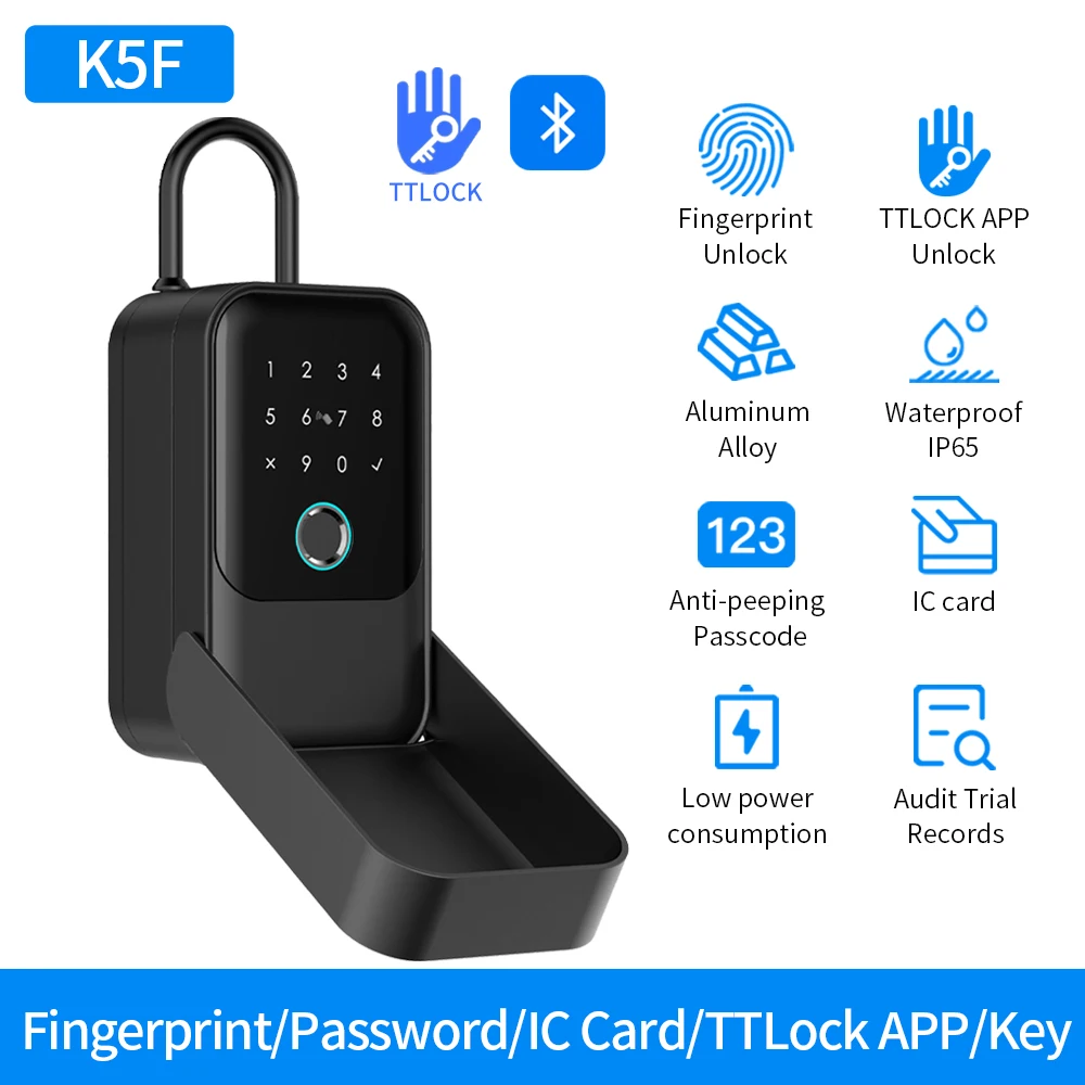 Сейф для ключей TTlock Bluetooth, пароль, цифровой ящик для ключей, приложение для удаленной разблокировки, настенное крепление, защитный замок для ключей, сейф, навесной замок
Сейф для ключей TTlock Bluetooth, пароль, цифровой ящик для ключей, приложение для удаленной разблокировки, настенное крепление, защитный замок для ключей, сейф, навесной замок