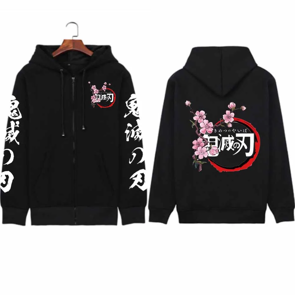Demon Slayer Logo Hoodie Pullovers Tops Fashion Print Zipper Long Sleeve Loose
Demon Slayer Logo Hoodie Pullovers Tops Fashion Print Zipper Long Sleeve Loose