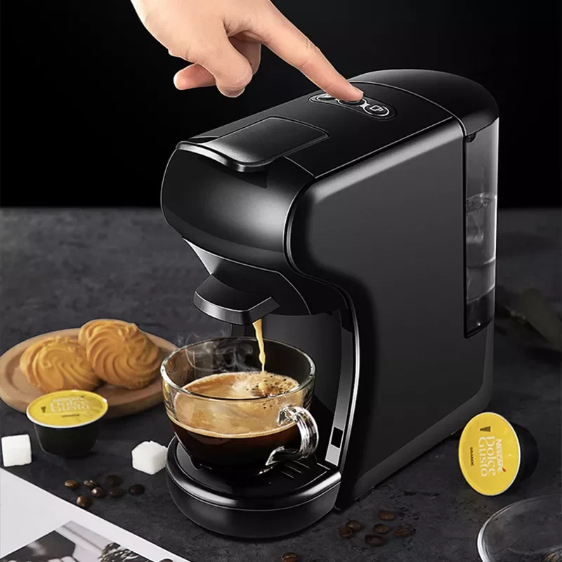 Automatic Capsule Coffee Maker Machine 19BAR Espresso Cafetera 3 in 1 for Nespresso Dolce Gusto K-cup Powder Kitchen Appliances
Automatic Capsule Coffee Maker Machine 19BAR Espresso Cafetera 3 in 1 for Nespresso Dolce Gusto K-cup Powder Kitchen Appliances