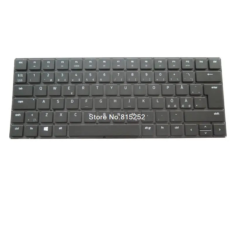 Laptop Keyboard For RAZER Blade 13278930-00 2H-BDHN4R50111 NBLDH Nordic NE Black Without Frame With Backlit
Laptop Keyboard For RAZER Blade 13278930-00 2H-BDHN4R50111 NBLDH Nordic NE Black Without Frame With Backlit