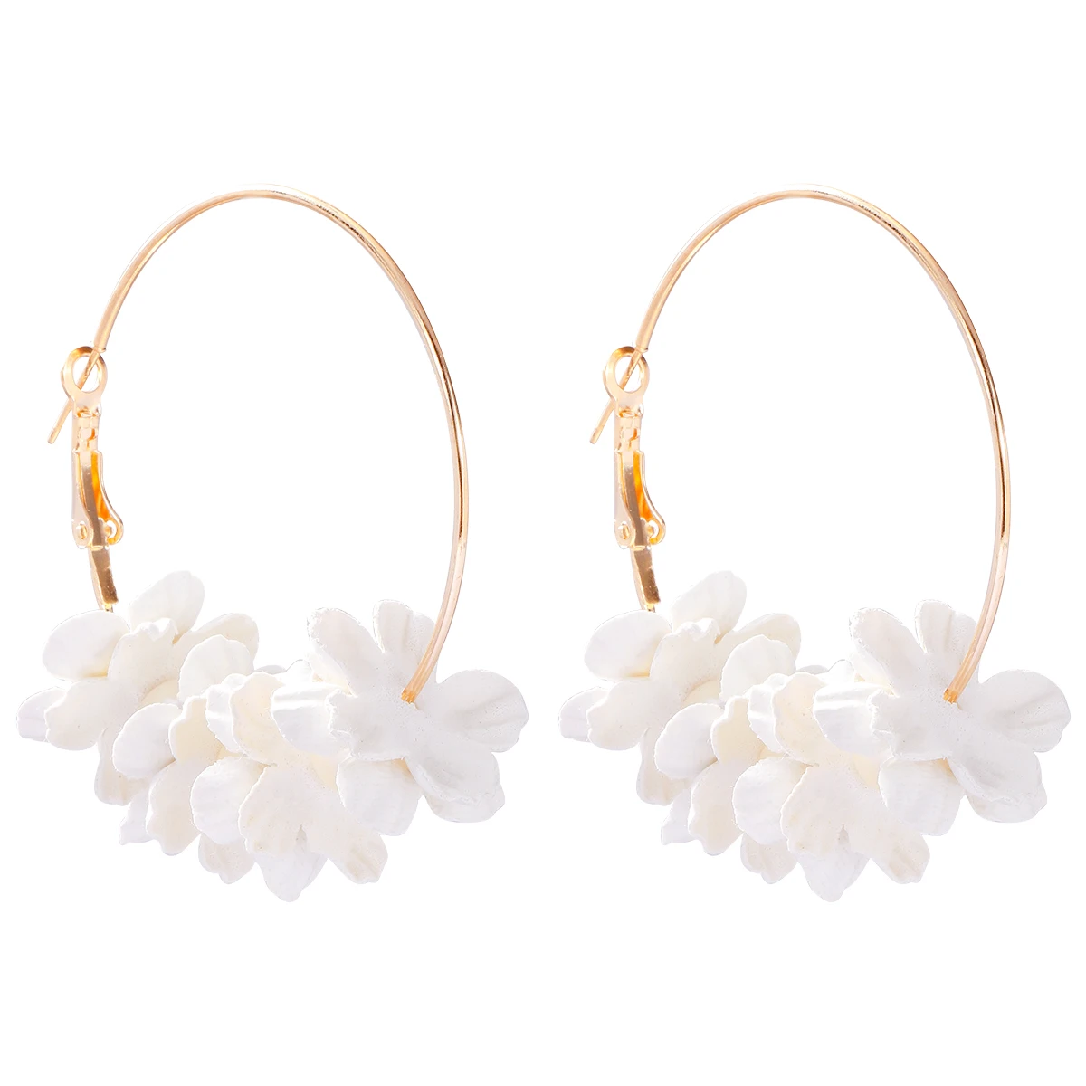JURAN 2023 Summer Trend Acrylic Flower Big Hoop Earrings for Women Bohemian Statement Jewelry Beach Party Accessories
JURAN 2023 Summer Trend Acrylic Flower Big Hoop Earrings for Women Bohemian Statement Jewelry Beach Party Accessories