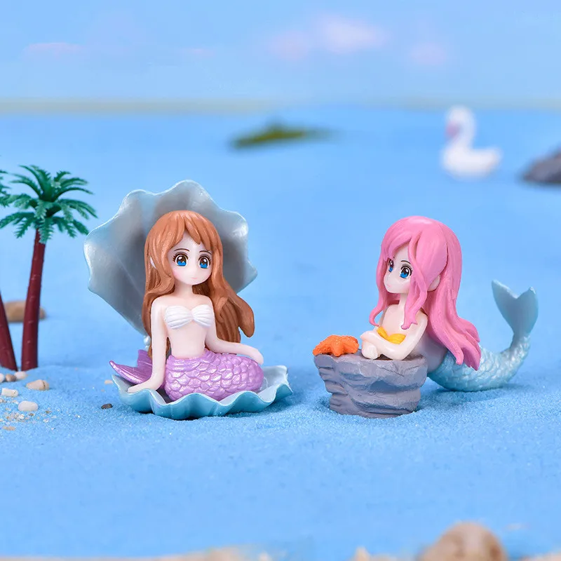 Mermaid Figurines Shell Mermaid Toy Figure Collection Playset Doll Cake Toppers Birthday Cake Decoration Wedding Party Supplies
Mermaid Figurines Shell Mermaid Toy Figure Collection Playset Doll Cake Toppers Birthday Cake Decoration Wedding Party Supplies