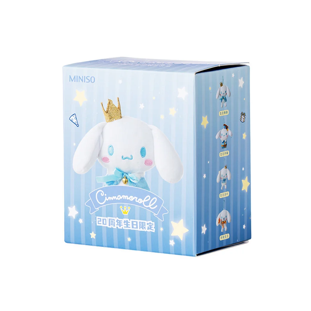Cinnamoroll 20th Anniversary Birthday Limited Blind Box Mystery Cartoon Plush Toys Keychain Kawaii Room Decor Soft Pendant Gifts
Cinnamoroll 20th Anniversary Birthday Limited Blind Box Mystery Cartoon Plush Toys Keychain Kawaii Room Decor Soft Pendant Gifts