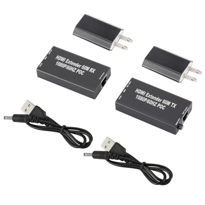 5Pair Extender HDMI RJ45 4K HDMI Extender Cat5 60M 120M HDMI Extender Audio Kit Over Ethernet Cat6/5e For PS4 Apple TV PC
5Pair Extender HDMI RJ45 4K HDMI Extender Cat5 60M 120M HDMI Extender Audio Kit Over Ethernet Cat6/5e For PS4 Apple TV PC