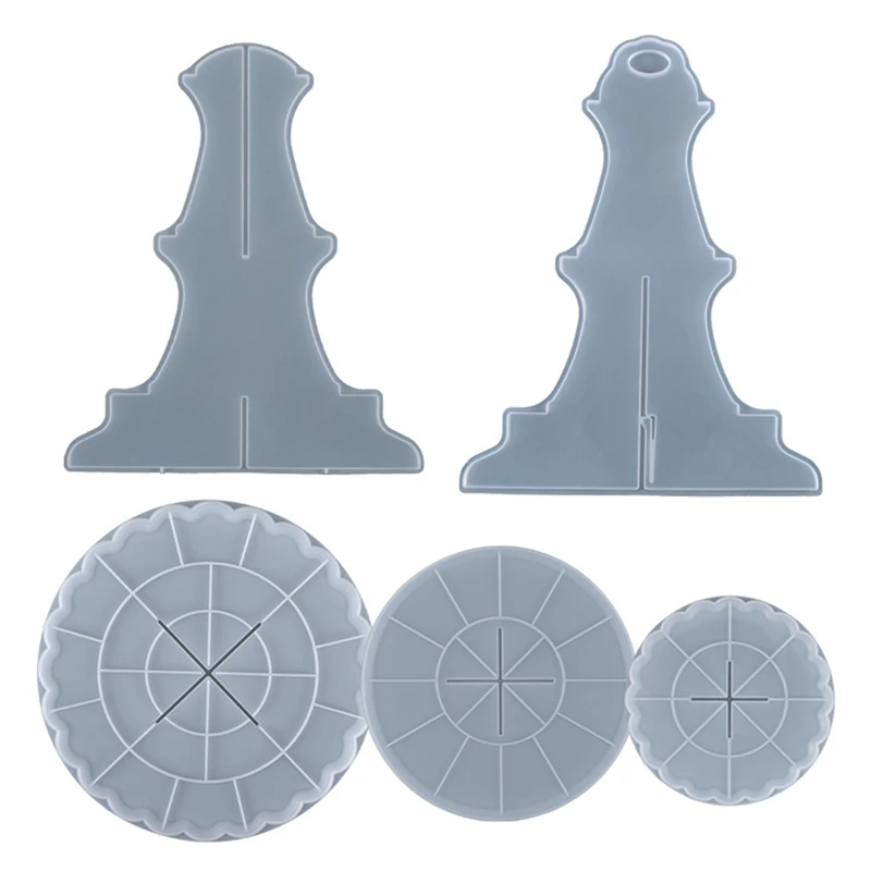 5Pcs DIY Crystal Epoxy Resin Mold 3-Layer Fruit Plate Cake Stand Dessert Tray Silicone Mold
5Pcs DIY Crystal Epoxy Resin Mold 3-Layer Fruit Plate Cake Stand Dessert Tray Silicone Mold