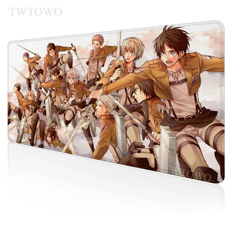 Anime Attack on Titan Mouse Pad Gamer XL Computer New Mousepad XXL Desk Mats Natural Rubber Office Anti Slip Computer Mouse Mat
Anime Attack on Titan Mouse Pad Gamer XL Computer New Mousepad XXL Desk Mats Natural Rubber Office Anti Slip Computer Mouse Mat