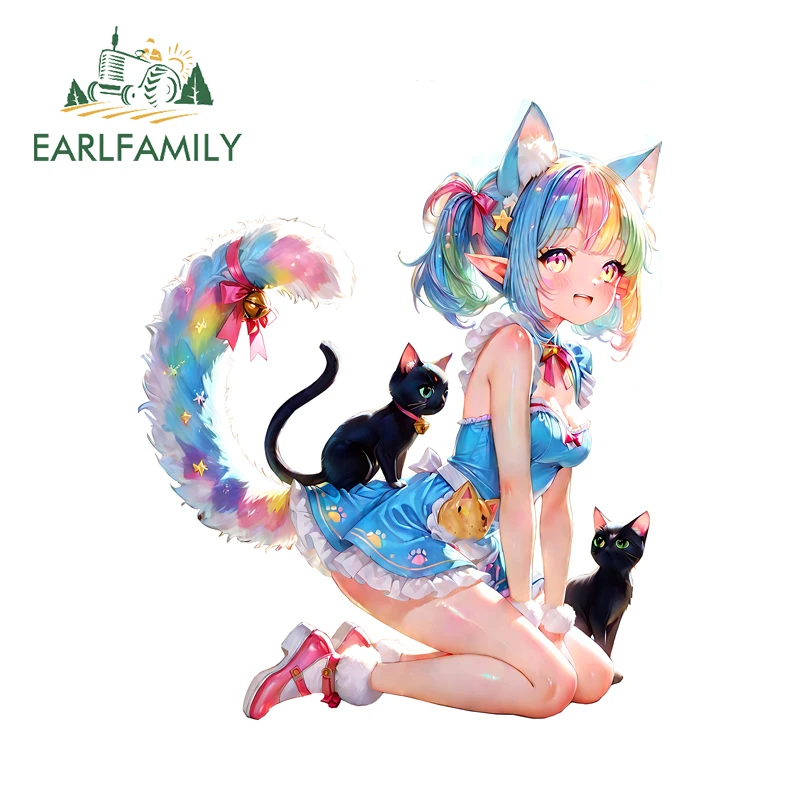 EARLFAMILY Kawaii аниме кошка для девочек автомобильная наклейка мультфильм задница неоновая животное багаж виниловая наклейка JDM авто наклейки на мотоцикл
EARLFAMILY Kawaii аниме кошка для девочек автомобильная наклейка мультфильм задница неоновая животное багаж виниловая наклейка JDM авто наклейки на мотоцикл