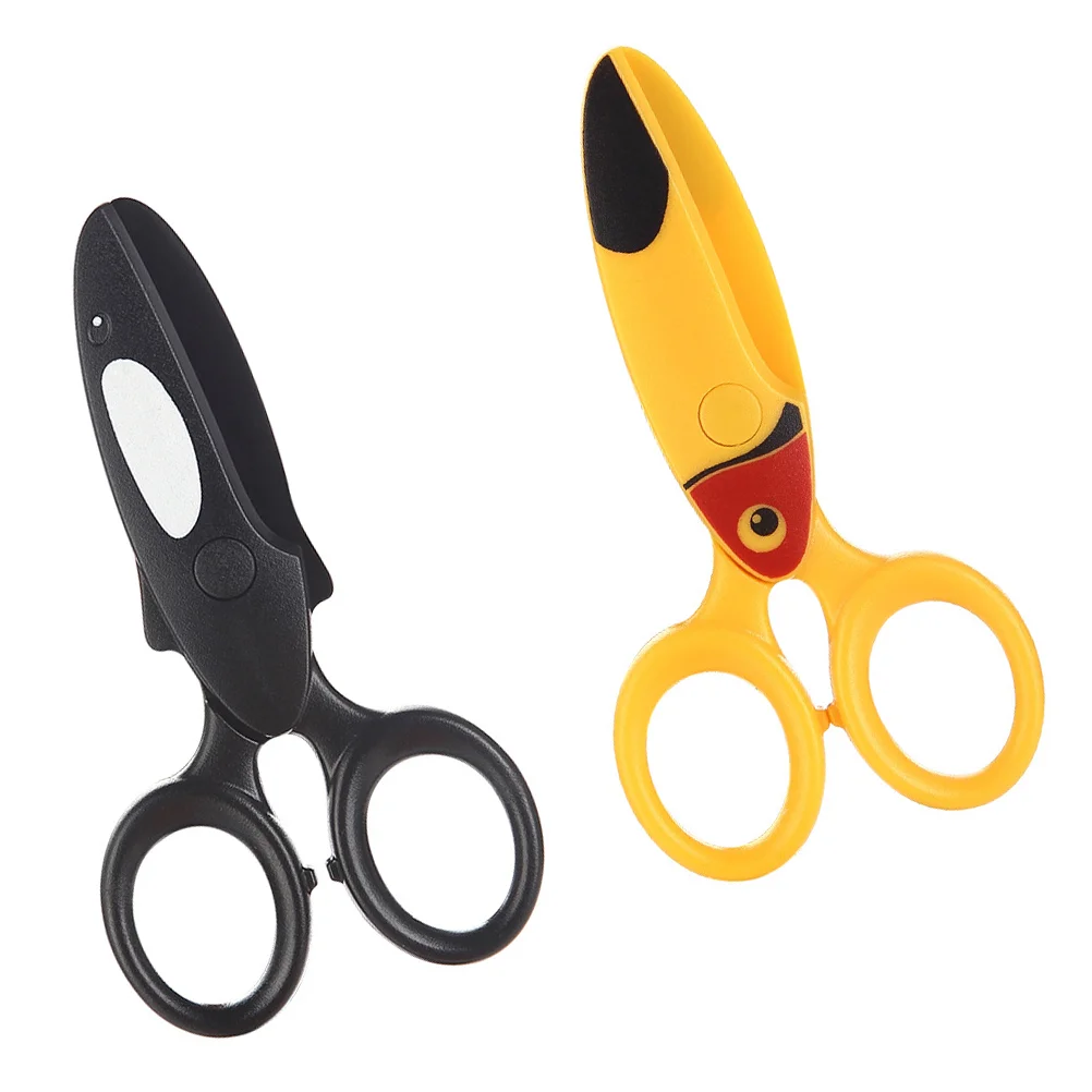 2Pcs Children DIY Scissors Practical Craft Scissors Children Scissors for School Paper
2Pcs Children DIY Scissors Practical Craft Scissors Children Scissors for School Paper