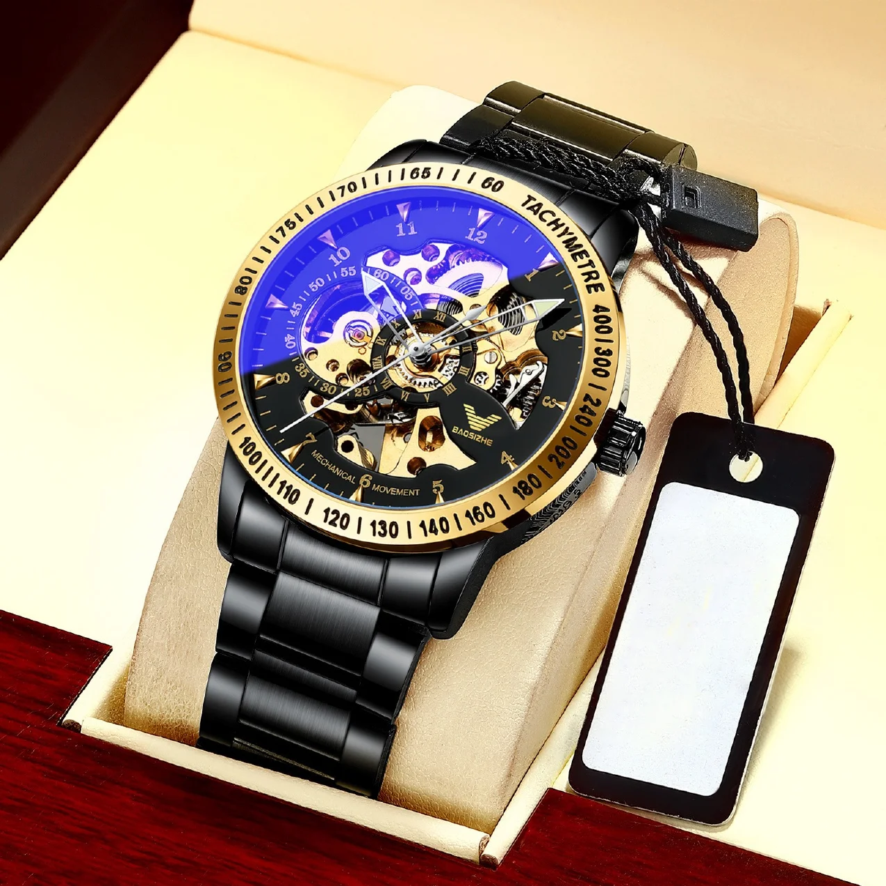 Brand Luxury Fashion Automatic Men Watch Trend Mechanical Man Watch Steel Band WristWatch skeleton Mens Watches montre homme
Brand Luxury Fashion Automatic Men Watch Trend Mechanical Man Watch Steel Band WristWatch skeleton Mens Watches montre homme
