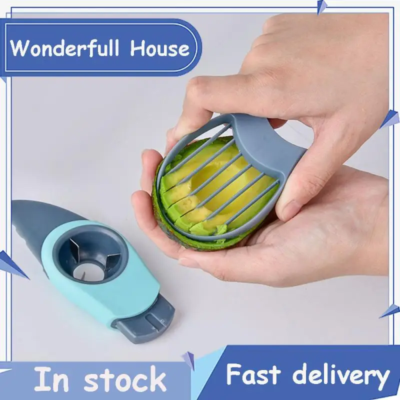 Corer Avocado Knife Serrated Blade Three-in-one Avocado Cutting Separator Pulp Separator Kitchen Tools Avocado Slicer
Corer Avocado Knife Serrated Blade Three-in-one Avocado Cutting Separator Pulp Separator Kitchen Tools Avocado Slicer