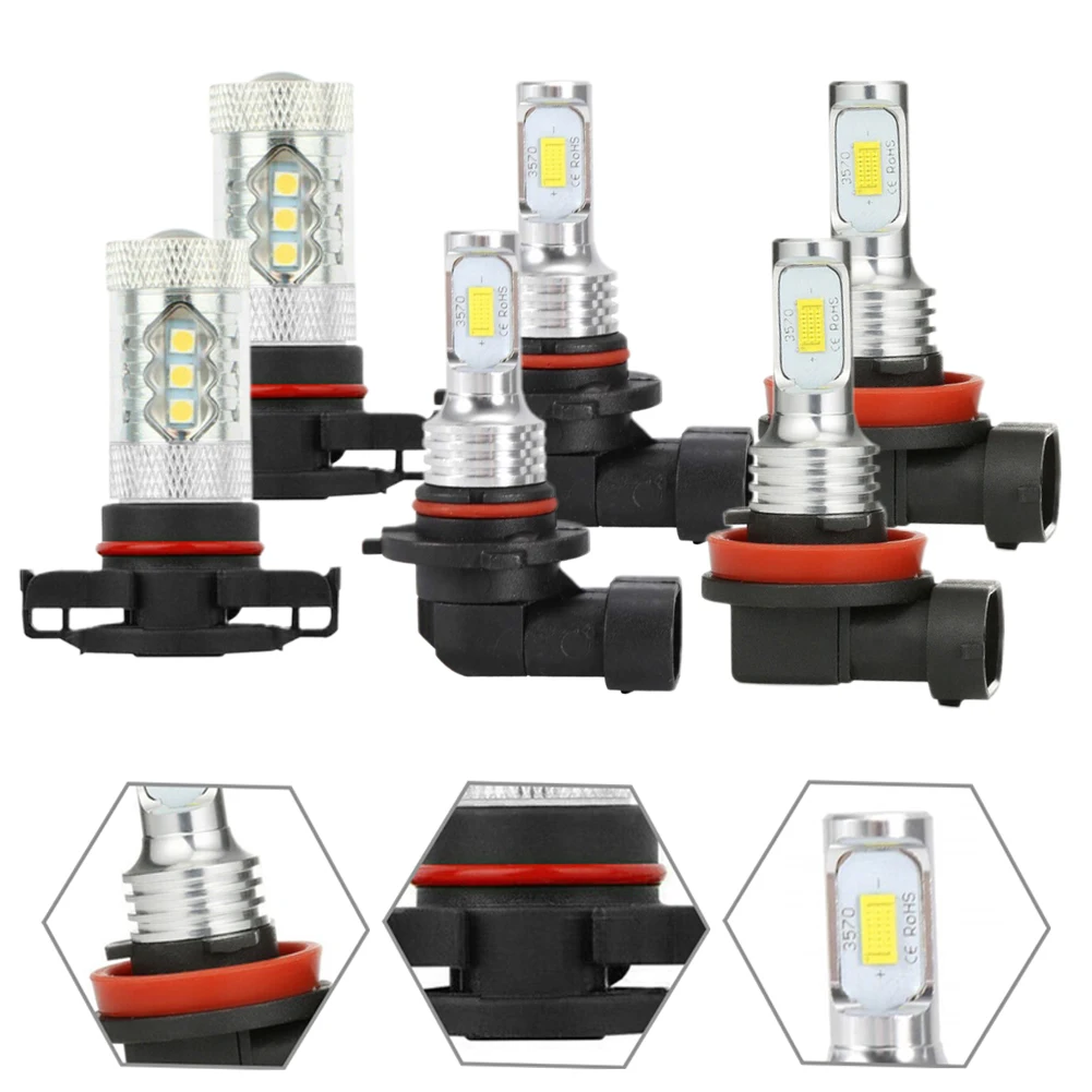 LED Car Headlight Fog Light Kit Pure White Seal 360 Degree 5202 6000K 9005 Durable Car LED Headlight Fog Light Kit
LED Car Headlight Fog Light Kit Pure White Seal 360 Degree 5202 6000K 9005 Durable Car LED Headlight Fog Light Kit