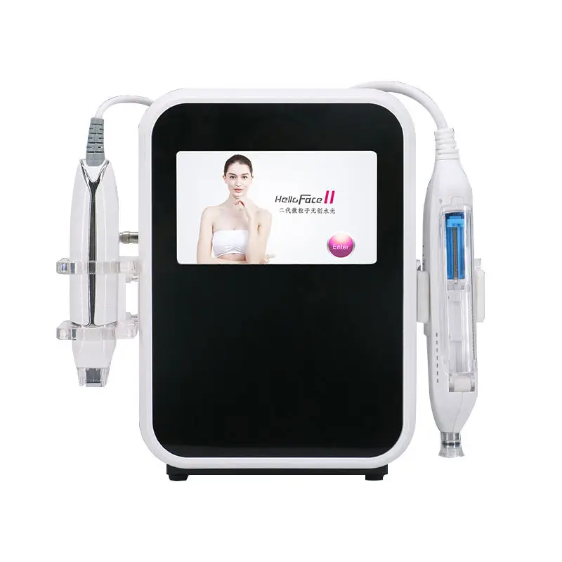 Newest Face Skin Tightening No Needle Meso Injector Mesotherapy Gun 2 In 1 With RF Handle Hello Face Plus
Newest Face Skin Tightening No Needle Meso Injector Mesotherapy Gun 2 In 1 With RF Handle Hello Face Plus