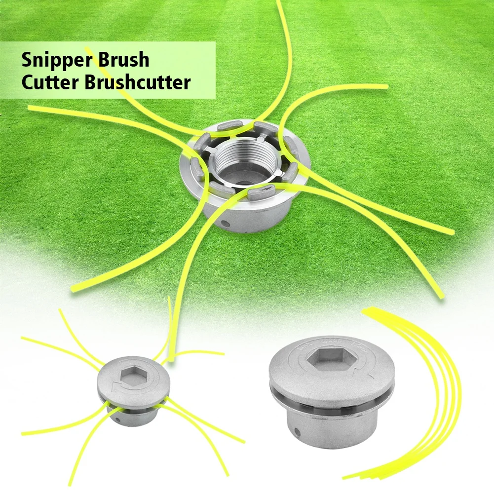 Universal Aluminium Strimmer Head Trimmer Heads String Set Grass Brush Cutter Accessory Fit For Most Lawn Mower
Universal Aluminium Strimmer Head Trimmer Heads String Set Grass Brush Cutter Accessory Fit For Most Lawn Mower