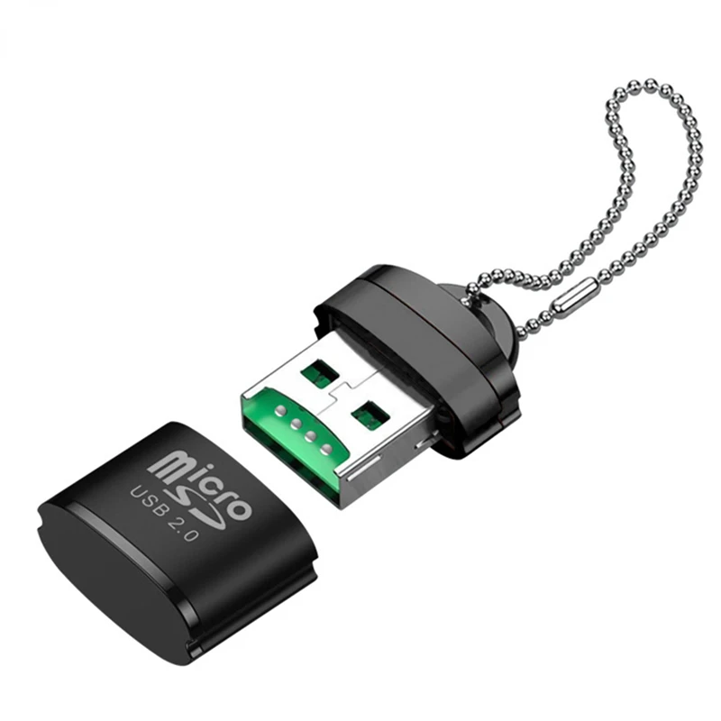 USB Micro SD/TF Card Reader USB 2.0 Mini Mobile Phone Memory Card Reader High Speed USB Adapter For Laptop Accessories
USB Micro SD/TF Card Reader USB 2.0 Mini Mobile Phone Memory Card Reader High Speed USB Adapter For Laptop Accessories