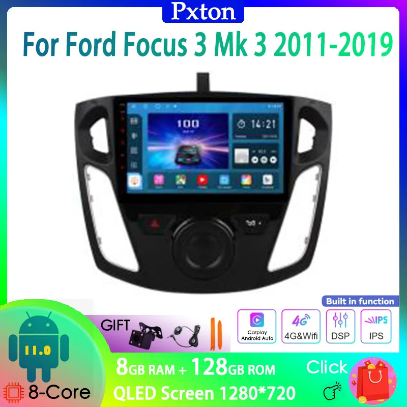Мультимедийный плеер для Ford Focus 3 Mk 3 2011-2019 Carplay Auto 8G + 128G 4G Wi-Fi DSP
Мультимедийный плеер для Ford Focus 3 Mk 3 2011-2019 Carplay Auto 8G + 128G 4G Wi-Fi DSP